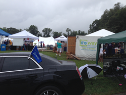 myway mobile storage at Kegs and Corks Fest