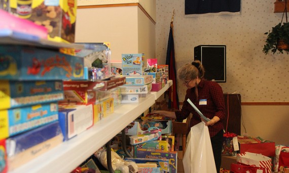 myway mobile storage donates to Salvation Army - Toy Town