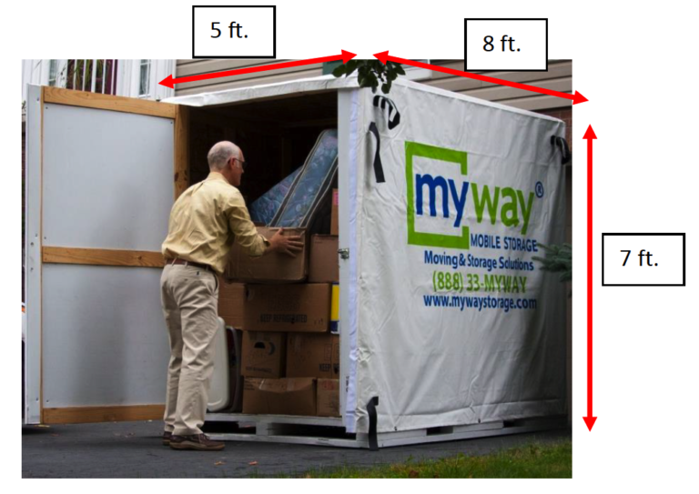 myway mobile storage safebox dimensions